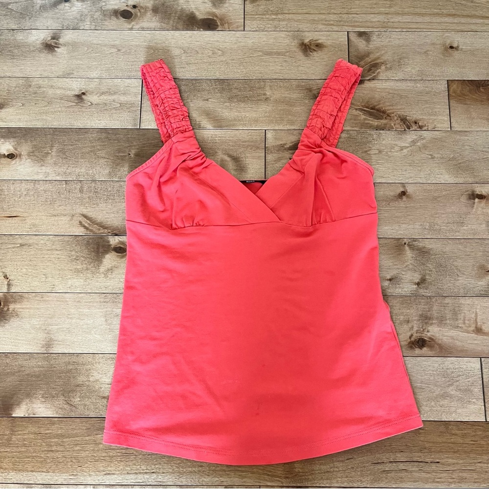 Hugo Boss coral cotton tank size XS